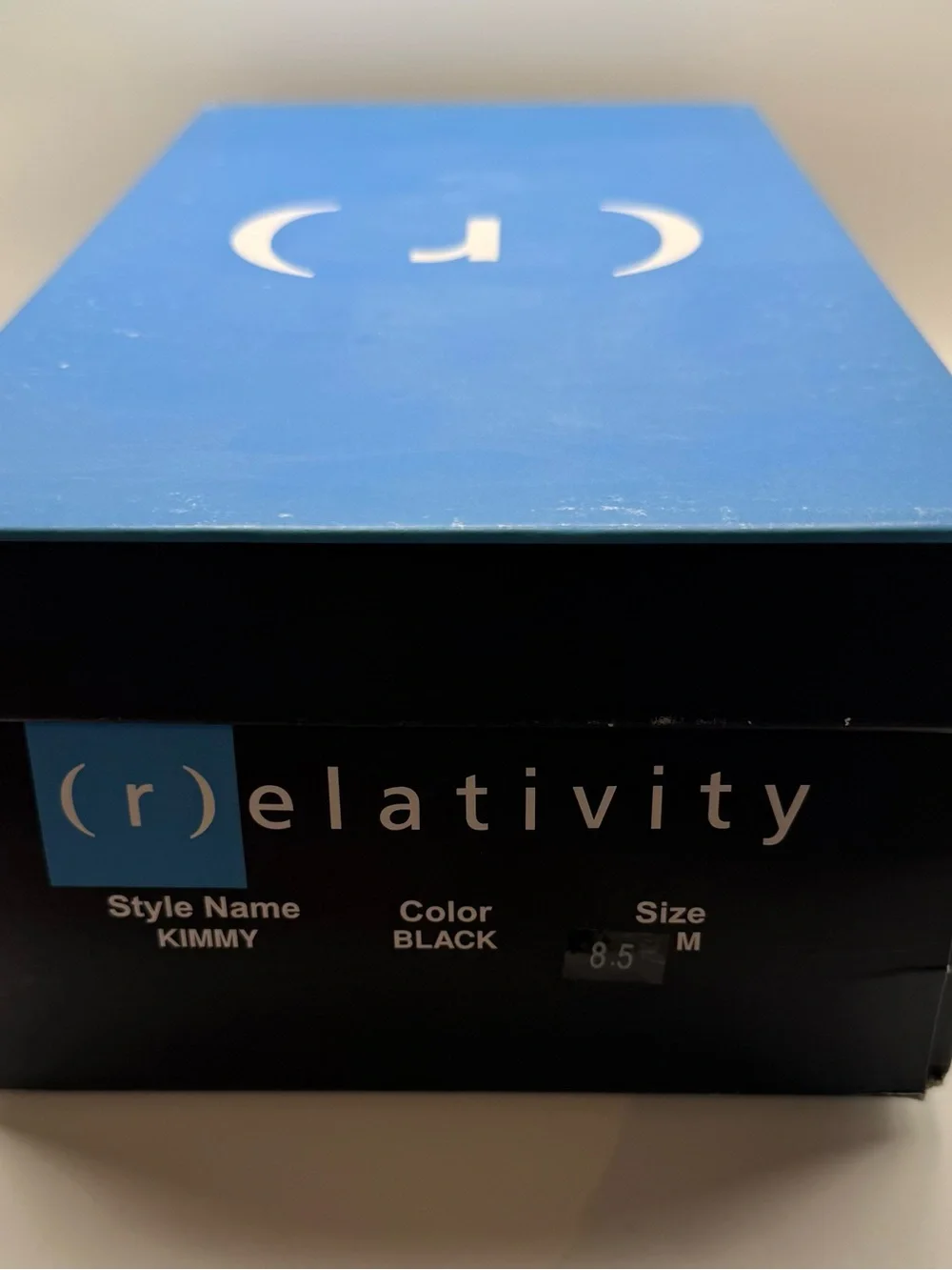 Relativity black leather